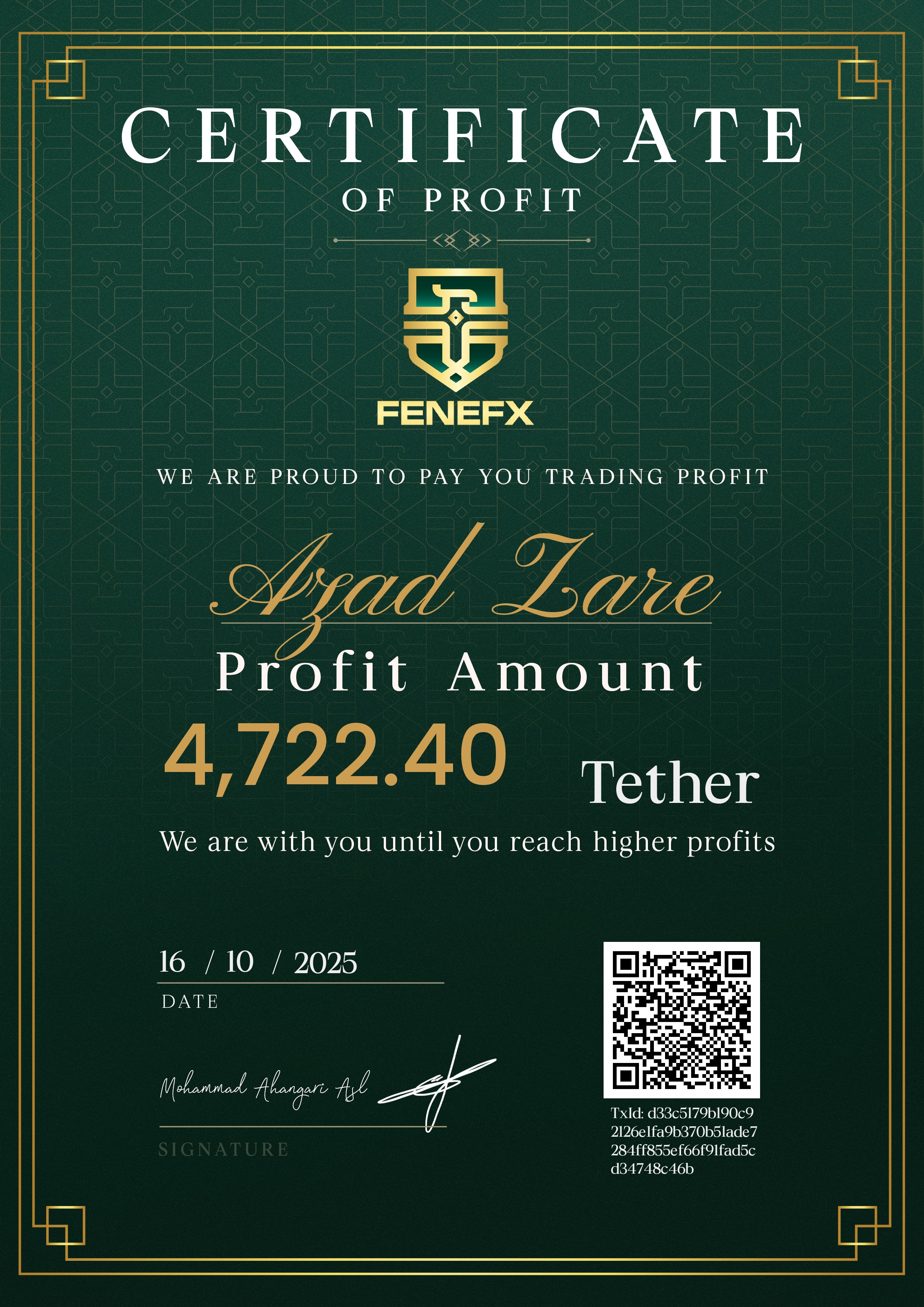 Certificate (image) — آزاد زارع