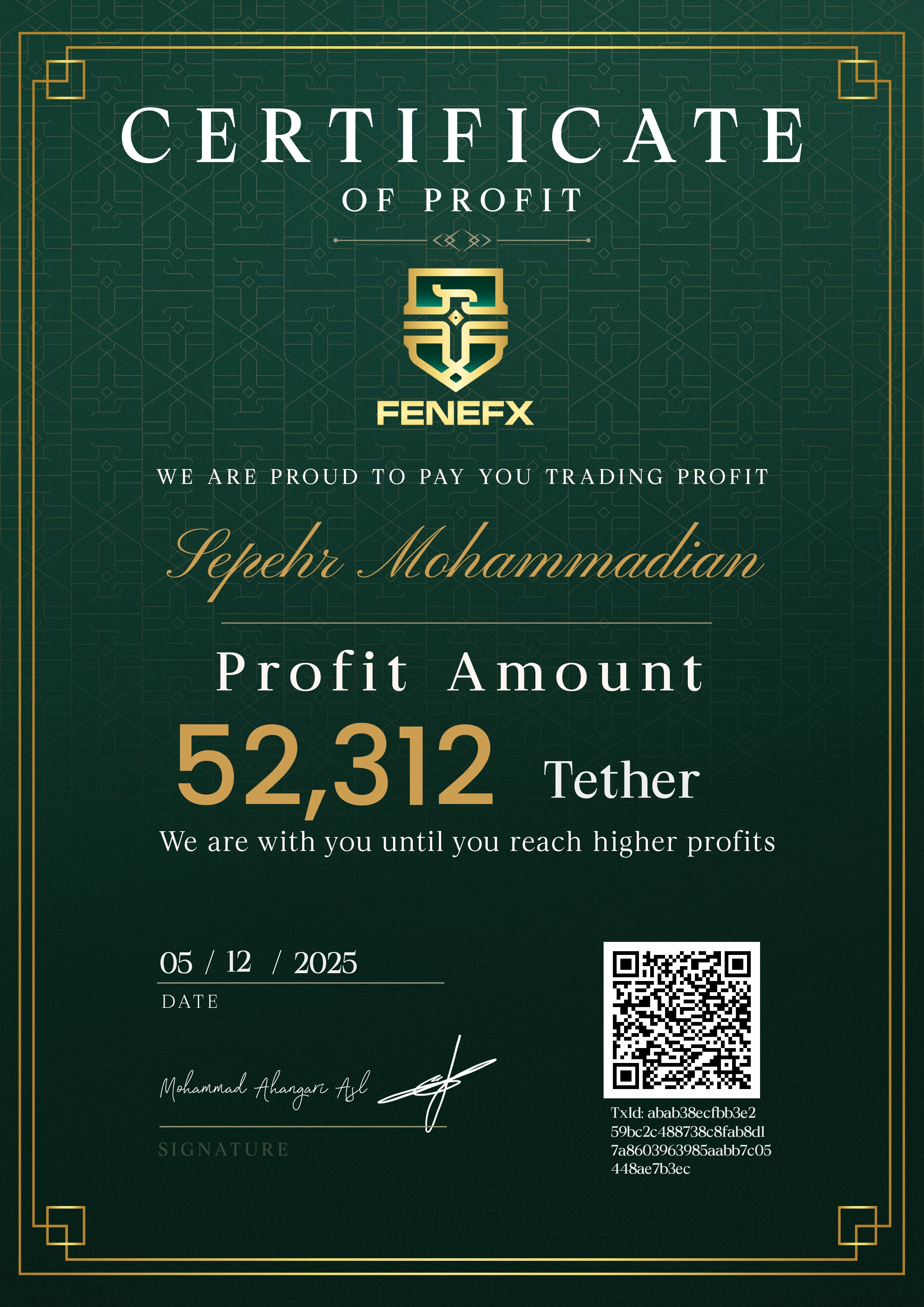 Certificate (image) — سپهر محمدیان